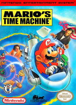 Mario's Time Machine (USA) box art